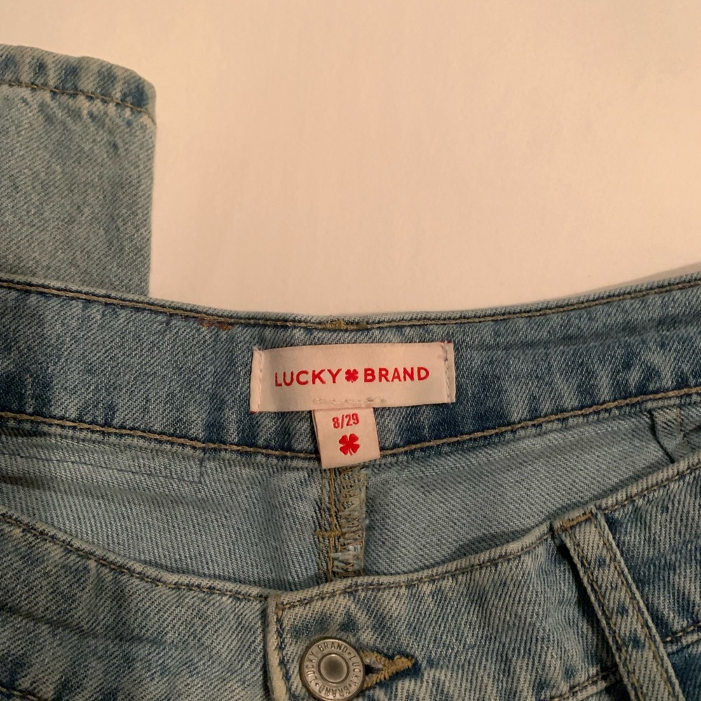 Lucky brand high rise wide leg crop jeans - Picture 4 of 9